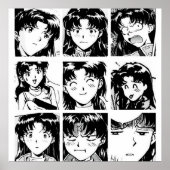 Evangelion Misato Poster (Vorne)