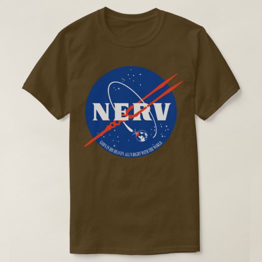Evangelion NERV 2 T-Shirt (Design vorne)