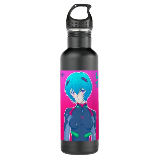 Evangelion Rei Ayanami (POP COLLECTION Perfect G Edelstahlflasche (Vorderseite)