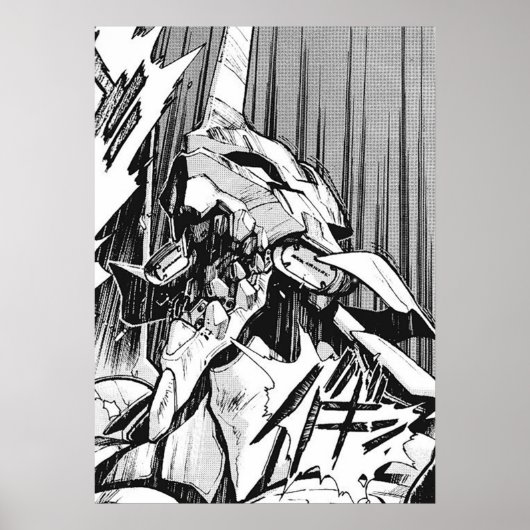 Evangelion Unit 01 Berserk Manga Poster (Vorne)