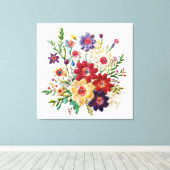 Evangelische Weiblichkeit - Kunst Leinwanddruck (Insitu (Holzboden))