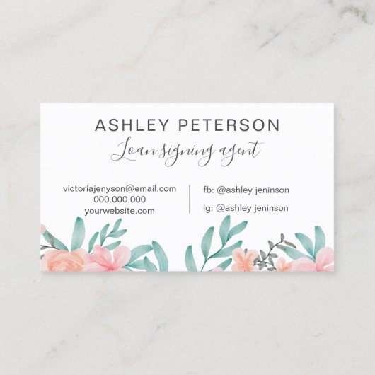 Evangelisches Logo Visitenkarte (Rückseite)