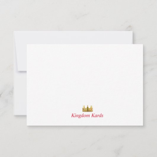 Evangelism card karte (Rückseite)