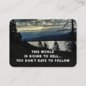 Evangelismus Evangelisation Einladung zur Rettung (Vorderseite)