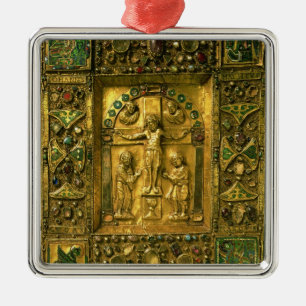 Evangelium-Abdeckung, Ottonian, Deutschland, 11. Ornament Aus Metall