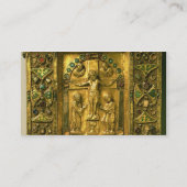 Evangelium-Abdeckung, Ottonian, Deutschland, 11. Visitenkarte (Rückseite)