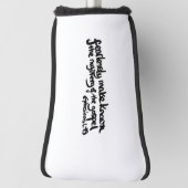 Evangelium Christliche Evangelisation Inspiration Golf Headcover (Rotieren 90)