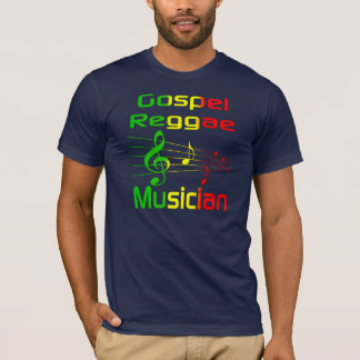 Evangelium-Reggae-Musiker T-Shirt