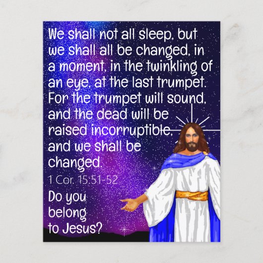 Evangeliumstraktat Flyer (Vorne)
