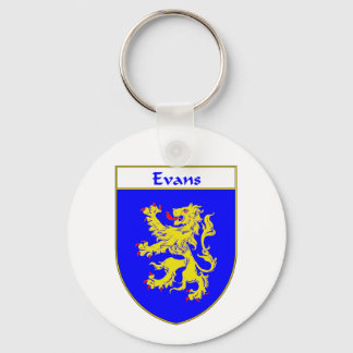 Evans Coat of Arms/Familienwappen (Wales) Schlüsselanhänger