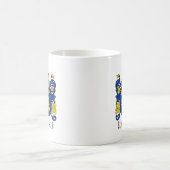 EVANS-FAMILIENWAPPEN - EVANS-WAPPEN KAFFEETASSE (Mittel)