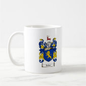 EVANS-FAMILIENWAPPEN - EVANS-WAPPEN KAFFEETASSE (Links)