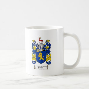 EVANS-FAMILIENWAPPEN - EVANS-WAPPEN KAFFEETASSE