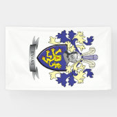 Evans-Familienwappen-Wappen Banner (Horizontal)