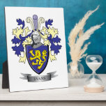 Evans-Familienwappen-Wappen Fotoplatte<br><div class="desc">Evans Familienwappen,  walisisches Evans Wappen. Einzigartige Geschenke für Männer mit Evans Nachnamen,  erschwingliche Geschenke für Frauen mit Evans Nachname.</div>