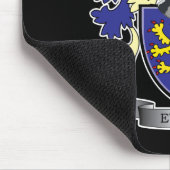 Evans-Familienwappen-Wappen Mousepad (Ecke)