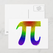 Evan's Pi #2 Postkarte (Vorne/Hinten)