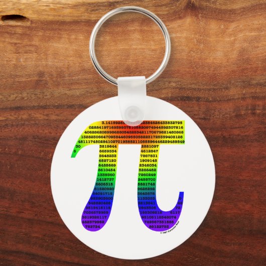 Evan's Pi #2 Schlüsselanhänger (Vorderseite)