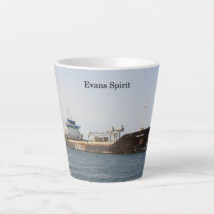 Evans Spirit latte Tasse
