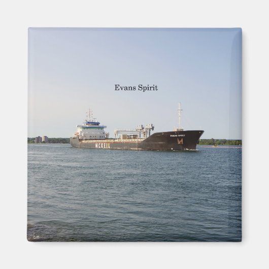 Evans Spirit-Magnet Magnet (Vorne)