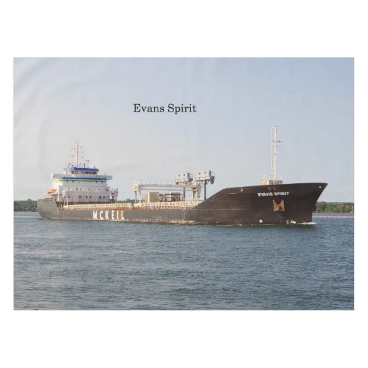 Evans Spirit Tischtuch Tischdecke (Vorderseite (Horizontal))