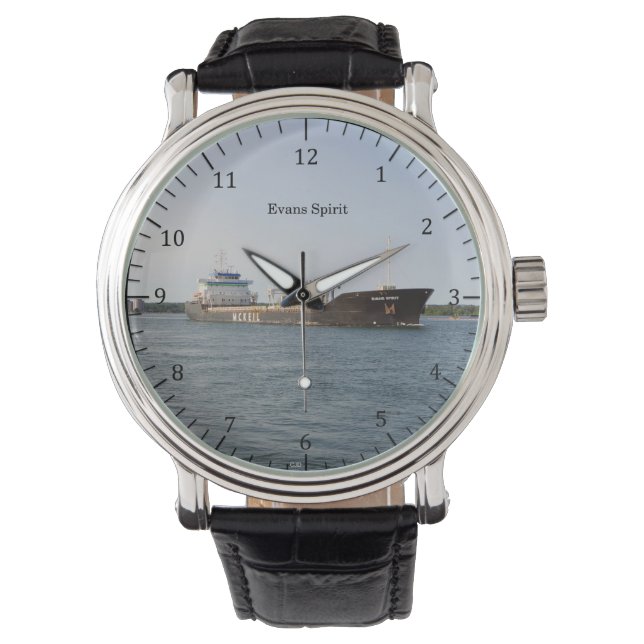 Evans Spirit watch Armbanduhr (Vorderseite)