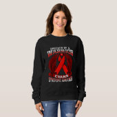 Evans Syndrome Awareness Brother Support Ribbon Sweatshirt (Vorne ganz)