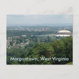 Evansdale Coliseum Morgantown WV Postkarten