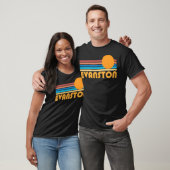 Evanston Retro Sunset Logo T-Shirt (Unisex)