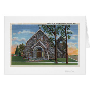 Evanston, WY - Church of St. Mary Magdalene View