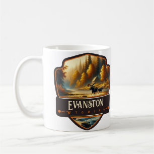 Evanston, Wyoming Vintage Kaffeetasse