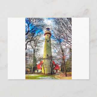 Evanston's Light House Postkarte