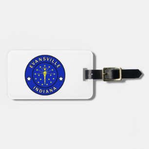 Evansville Indiana Gepäckanhänger