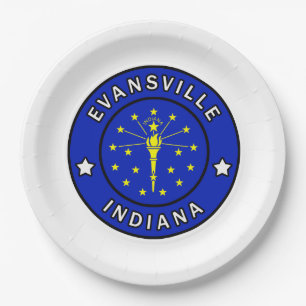 Evansville Indiana Pappteller