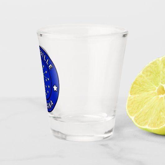 Evansville Indiana Schnapsglas (Rechts)