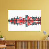 Evansville Indiana Skyline Leinwanddruck (Insitu (Wohnzimmer))