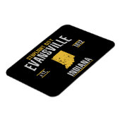 Evansville Magnet (Linke Seite)