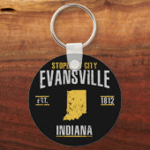 Evansville Schlüsselanhänger (Vorderseite)