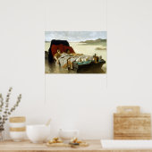 Evariste Luminais Die Söhne von Clovis II Poster (Küche)