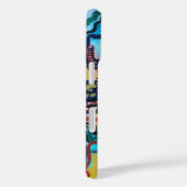 Eva's Garden-Hand bemalt Abstrakte Kunst Case-Mate iPhone Hülle (Rückseite / Rechts)