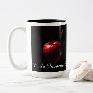 Evas Lieblings-Sünden-Tasse Zweifarbige Tasse