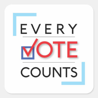 EVC-Aufkleber Quadratischer Aufkleber