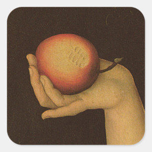 Eve.1528 Quadratischer Aufkleber