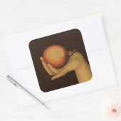 Eve.1528 Quadratischer Aufkleber (Umschlag)