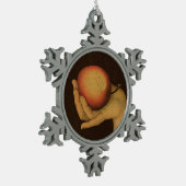 Eve, 1528 schneeflocken Zinn-Ornament (Links)