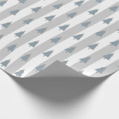 Eve and Sofie Gray Christmas Wrapper Geschenkpapier (Ecke)