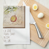 EVE bemalt Kaffeeküche Handtücher (Viertel Falte)