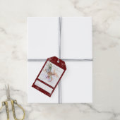 EVE bemalt Weihnachtsbaum Rentier und sonnig Geschenkanhänger (Mit Garn)