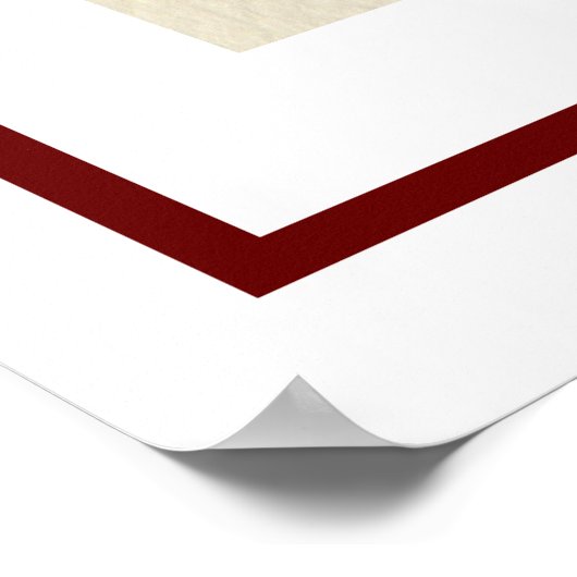 EVE Gemälde Illustration von Apple Poster (Ecke)