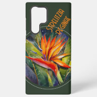 EVE Gemalter Strelizia-Blumen-Handyhülle